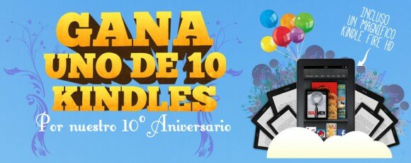 GANA un Kindle con Babylon Idiomas en nuestro 10º Aniversario