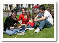 Estudiantes en Galway