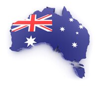 Mapa Australia